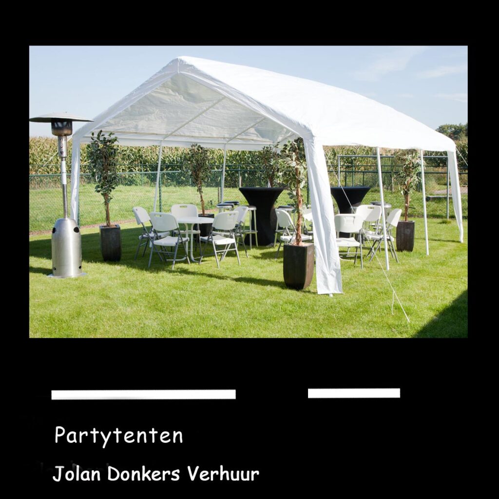 Partytent Jolan Donkers Verhuur