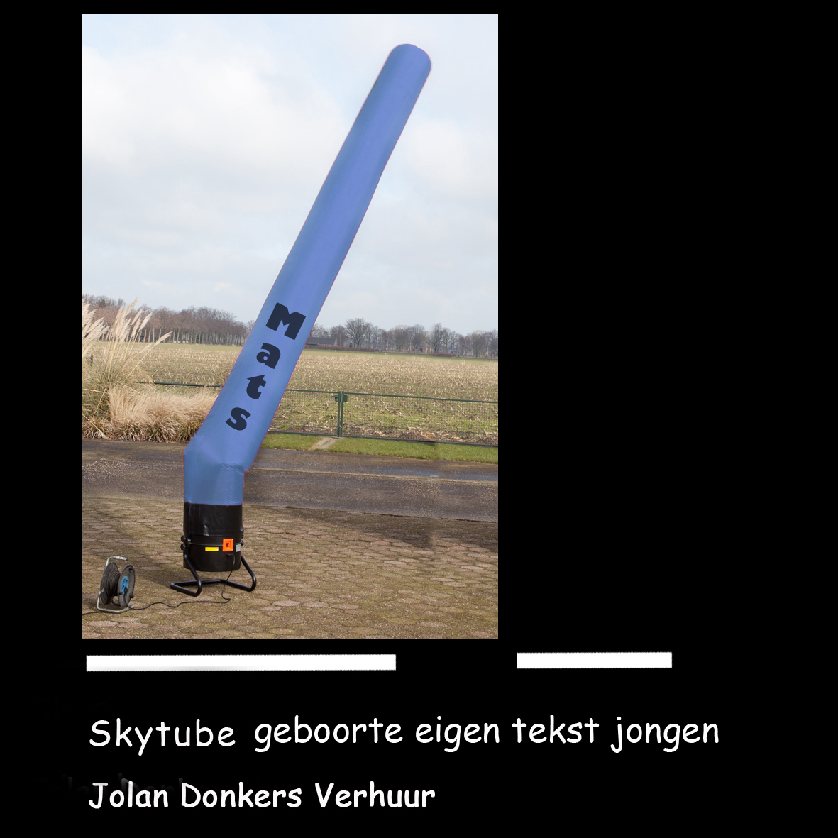 skytube blauw jongen